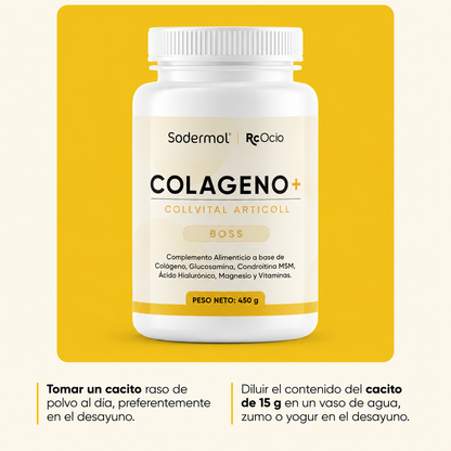 COLAGENO+ - Formula completa para articulaciones saludables.