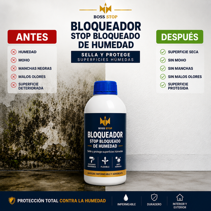 BOSS STOP - Bloqueador de Humedad.
