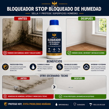 BOSS STOP - Bloqueador de Humedad.