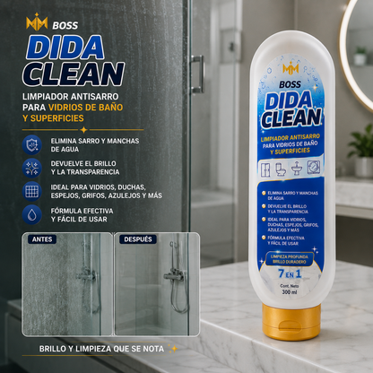 BOSS DIDA CLEAN - Elimina el sarro acumulado y recupera el brillo original